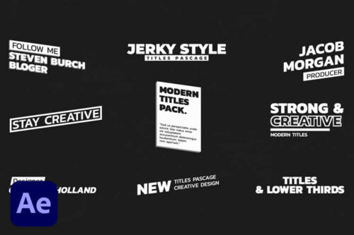 The 20 Best Titles Templates for Adobe After Effects