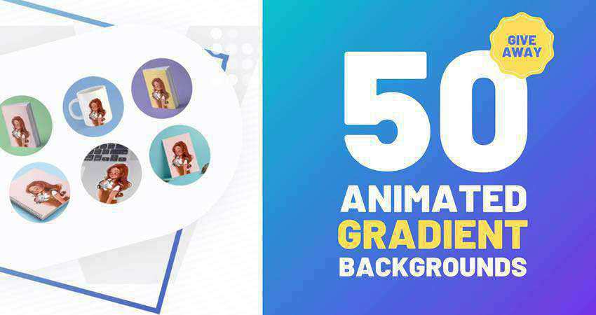 50 Animated Gradient Backgrounds free final cut pro fcpx preset template
