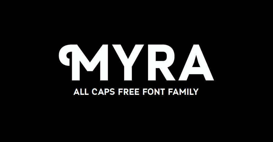 Sans Serif Free Font Designers Creatives Myra Sans Serif