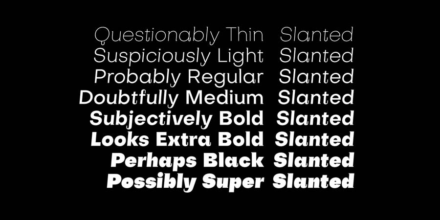 Subjectivity Display Geometric Font Free Creatives Designers