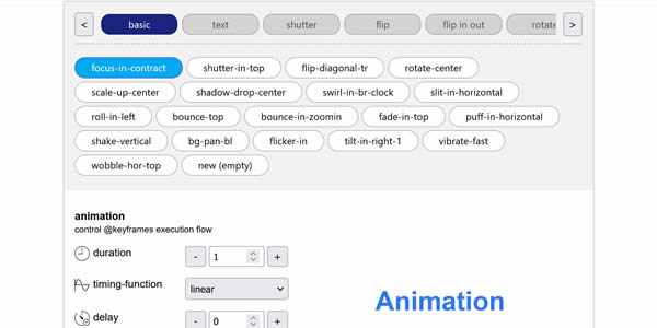 CSS Animation Kit
