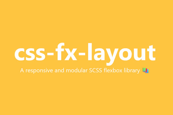 CSS-FX-Layout SCSS Library