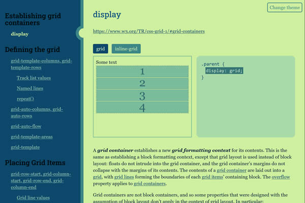 Grid Cheatsheet Tiny CSS Tools for Web Designers
