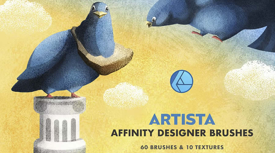 Artista Affinity Designer Free Brush Set