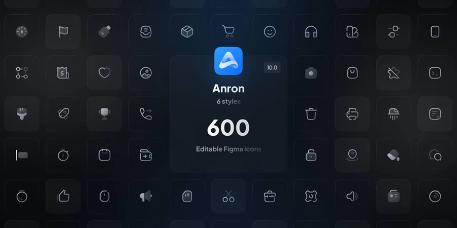 Anron Icons Free Icons SVG Figma