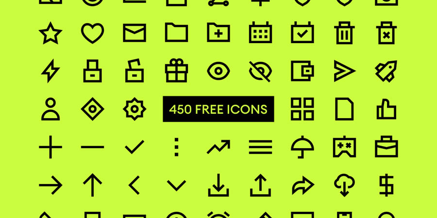 Edge 450+ Outline Free Icons Figma