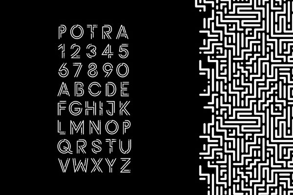 Potra Rounded Futuristic Font Free