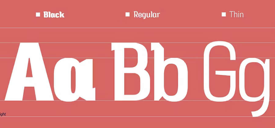 Crabs Slab Serif Heavy Bold Typeface Font Family
