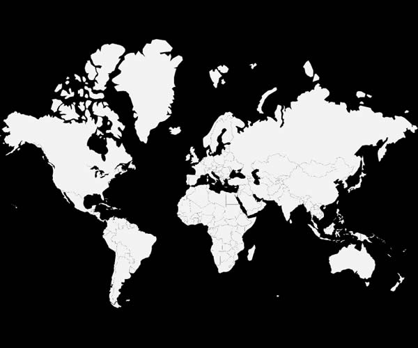 Blank World Map Template Free to Download