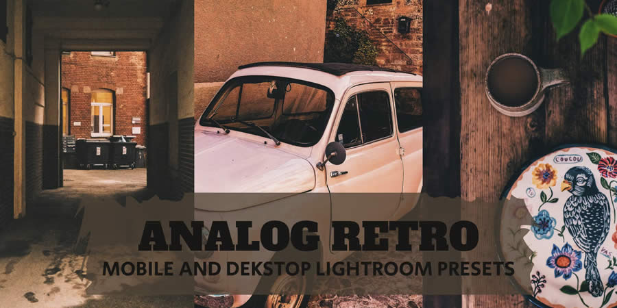 Retro Analog Lightroom Desktop Mobile Analogue Film Download