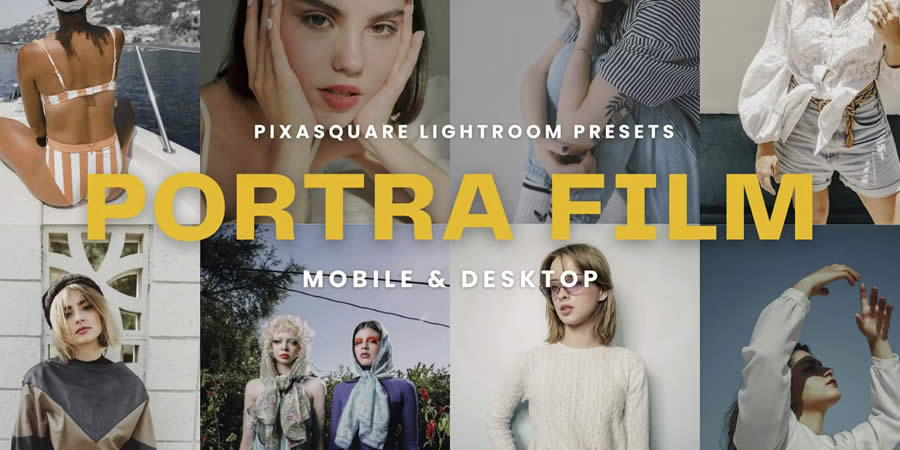 Portra Film Lightroom Mobile Desktop Presets Analogue Film Free to Download