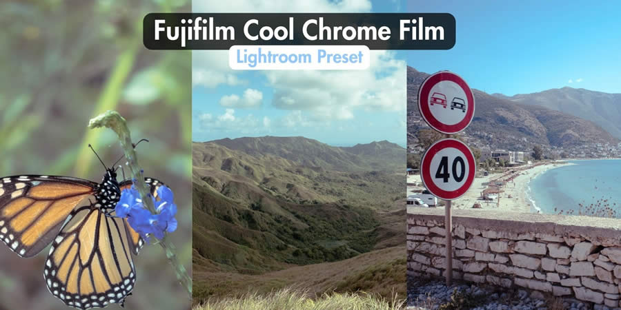 Fujifilm Cool Chrome Film Lightooom Preset Analogue Film Free to Download