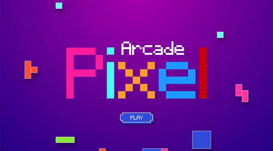 Arcade Pixel font