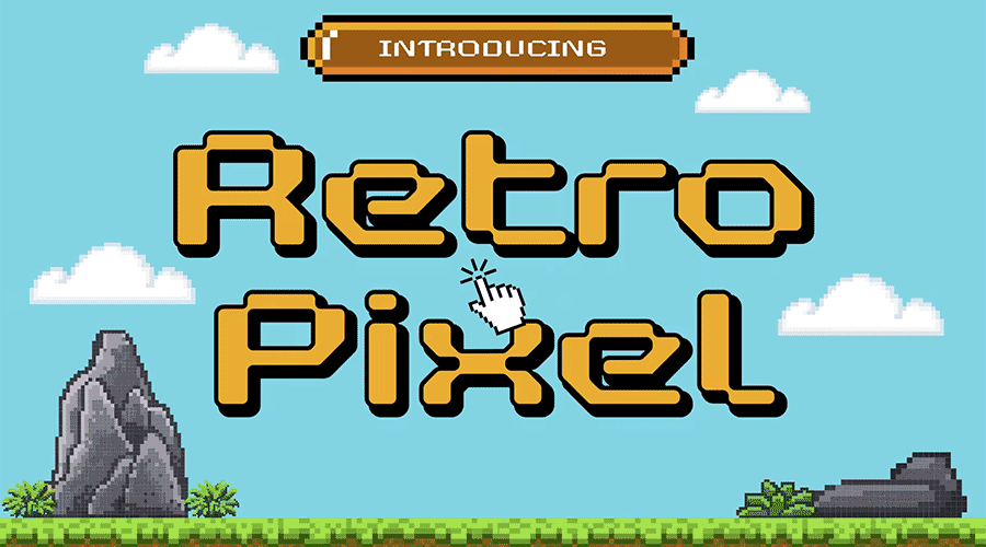 Retro Pixel Font