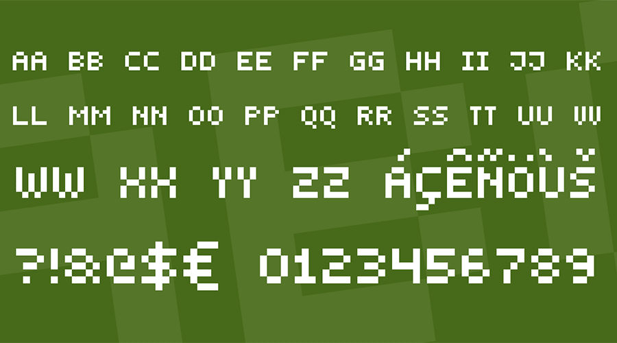 Smallest Pixel-7 Font