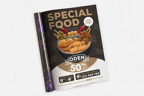 Oden Ads Magazine Photoshop Template