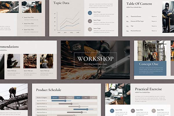 Workshop PowerPoint Presentation Template