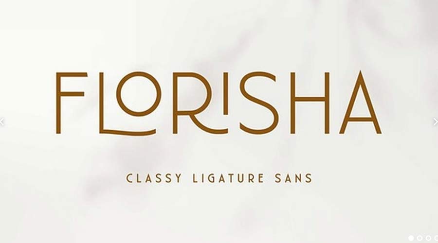 Florisha Free Art Deco Font