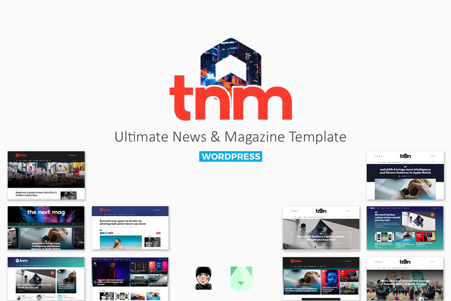 The Next Mag wordpress theme magazine news blog