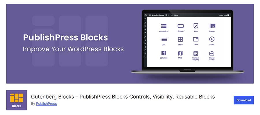 PublishPress Blocks WordPress Plugin