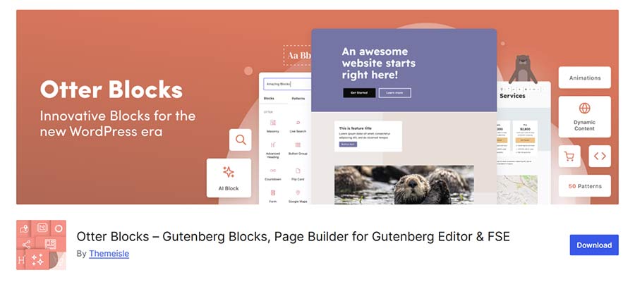 Otter Blocks WordPress Plugin