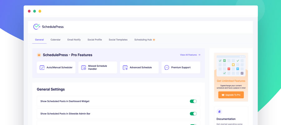 SchedulePress WordPress Plugin