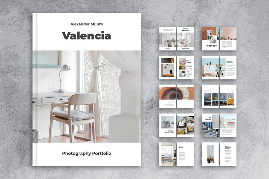 Photography Portfolio InDesign Template