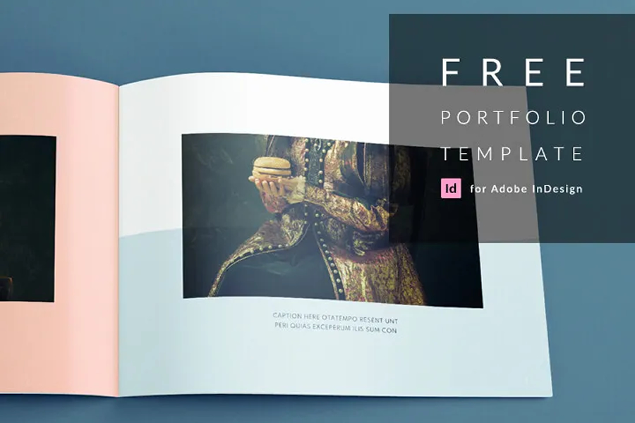 Stunning Portfolio Template for InDesign