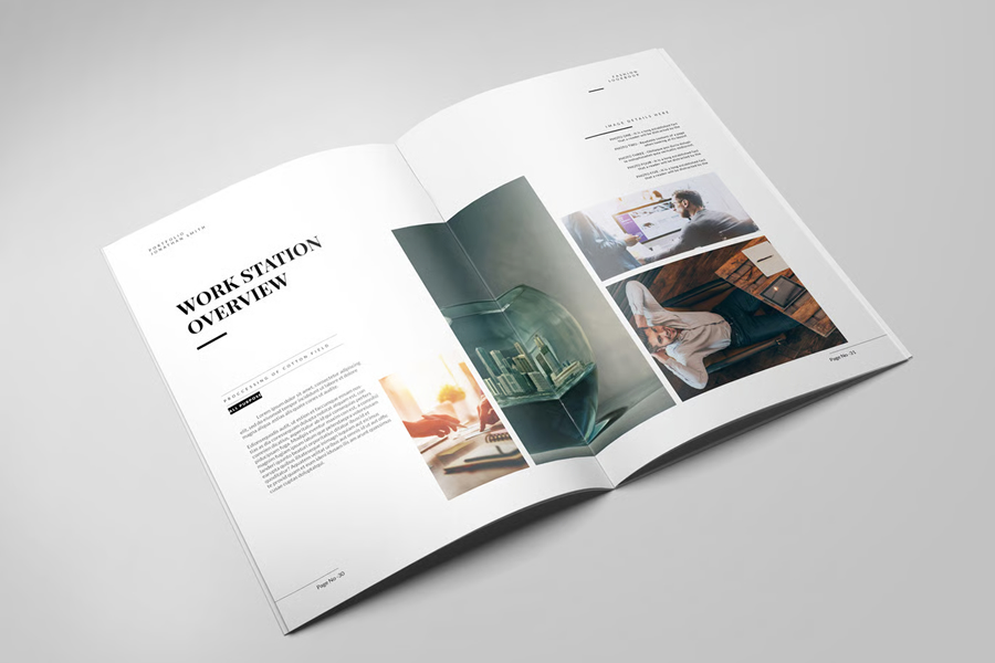 Portfolio Resume InDesign Template