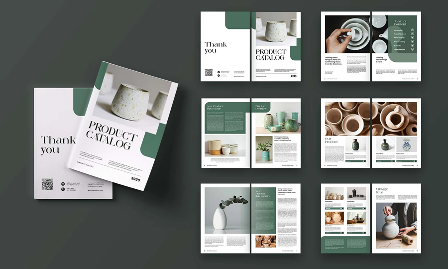 Professional Product Catalog Template Adobe InDesign