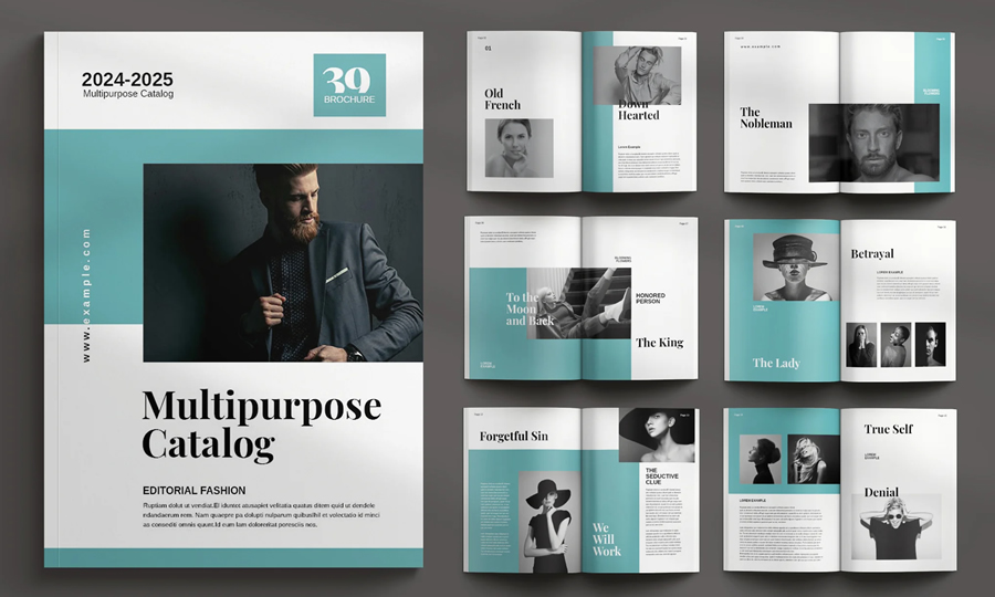 Multipurpose Product Catalog Template Adobe InDesign