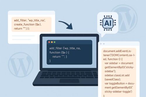 How to Refactor Your Outdated WordPress Code With AI