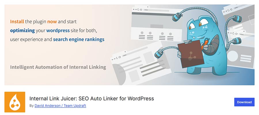 Internal Link Juicer WordPress plugin