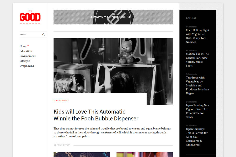  wordpress theme personal blog blogger blogging