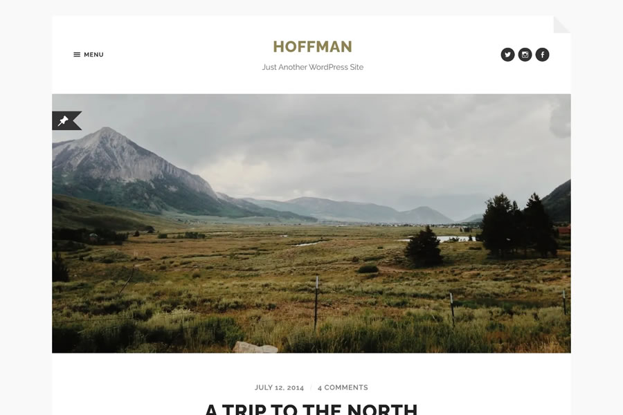  wordpress theme personal blog blogger blogging