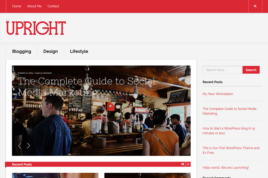  wordpress theme personal blog blogger blogging