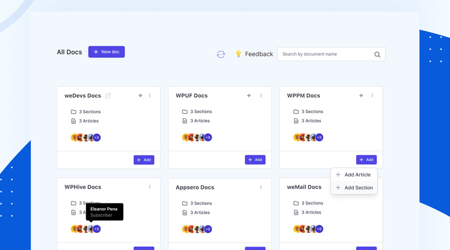 weDocs – Drag-and-Drop Documentation Pages WordPress Customer Support Plugin