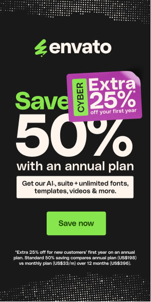 Envato Elements Black Friday Deal 2025
