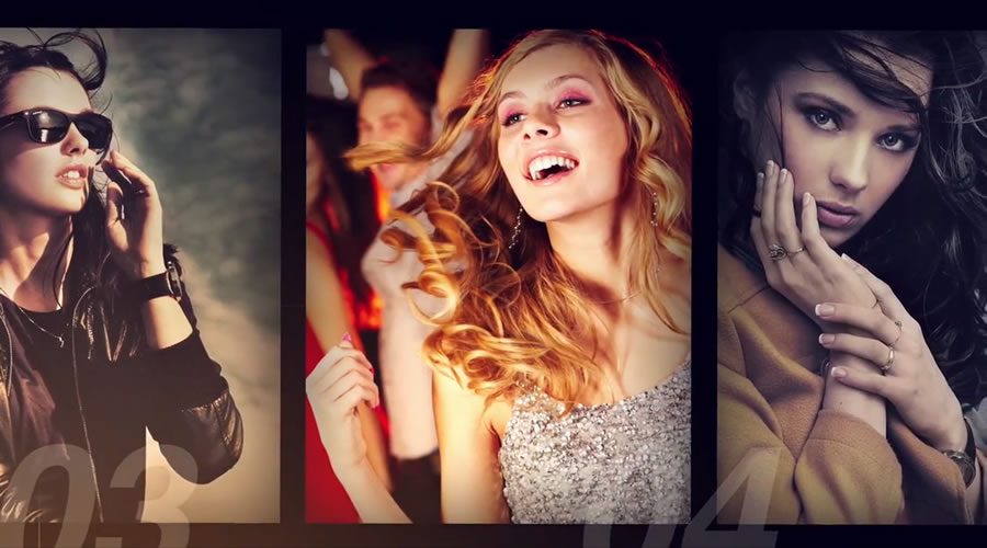 Stylish Slideshow Free After Effects Template