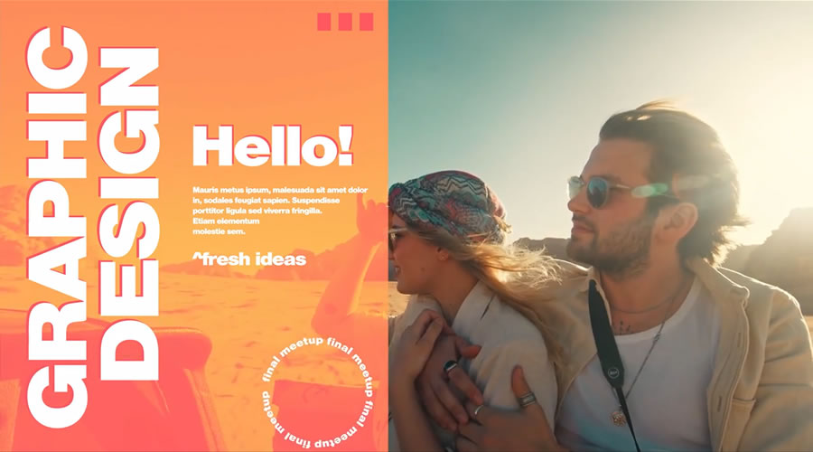 All Set Fullscreen Titles Free After Effects Template