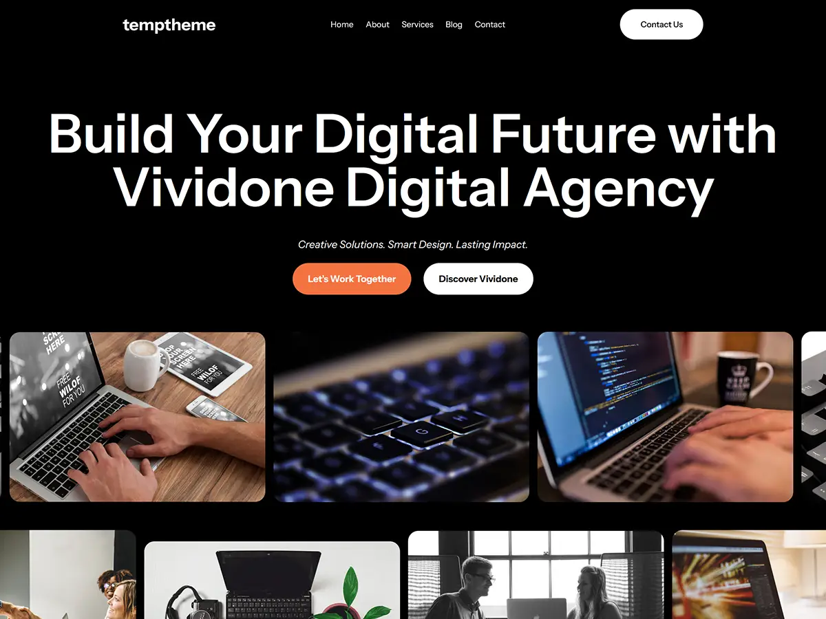 Vividone WordPress theme