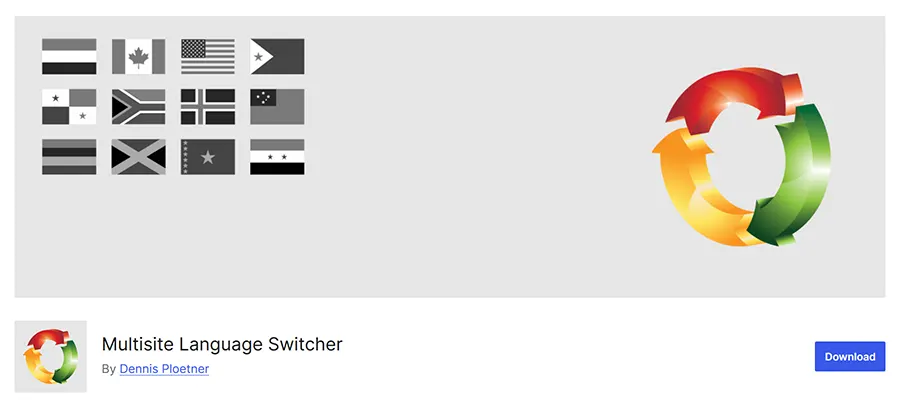 Multisite Language Switcher WordPress Plugin