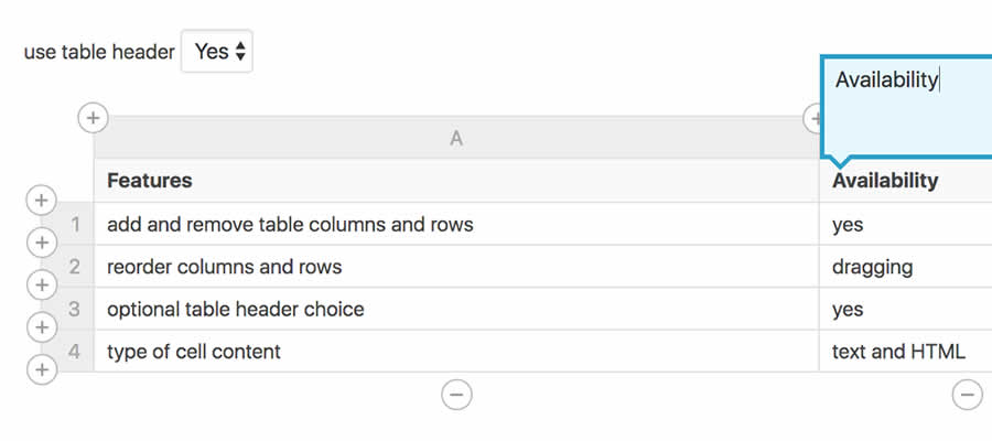 Advanced Custom Fields: Table Field