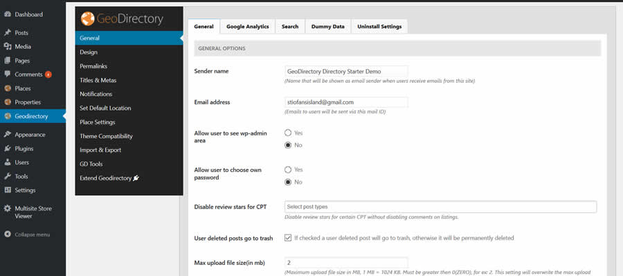 GeoDirectory – Directory Plugin
