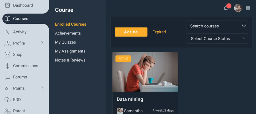 Complemento WPLMS para WordPress