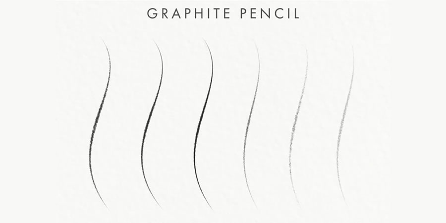 Graphite Pencil Free Photoshop Brushes