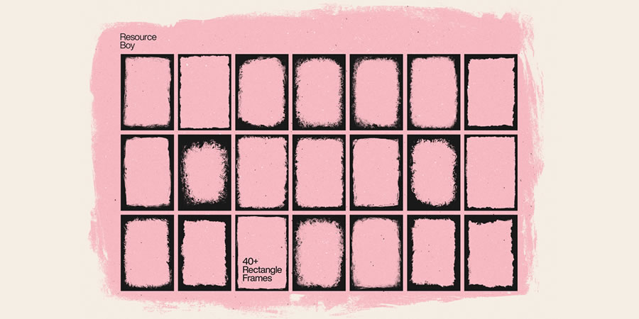 Grunge Frame Free Photoshop Brushes