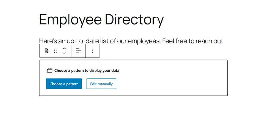 Adding a Remote Data Block to our page