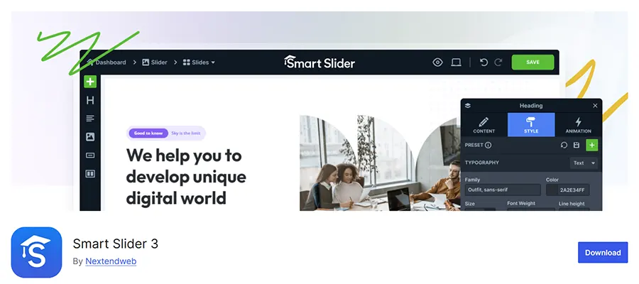 Smart Slider 3 WordPress Plugin