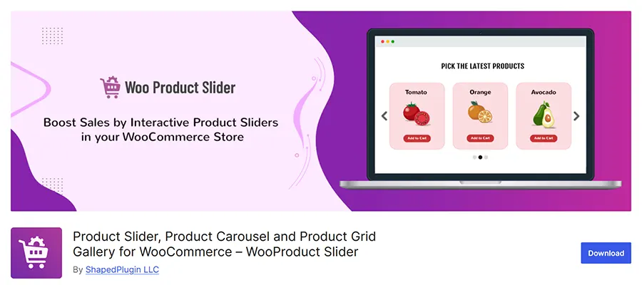 Woo Product Slider WordPress Plugin